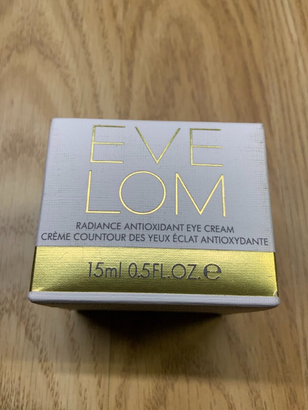 EVE LOM Radiance Antioxidant Eye Cream 0.5oz - Imperfect Box